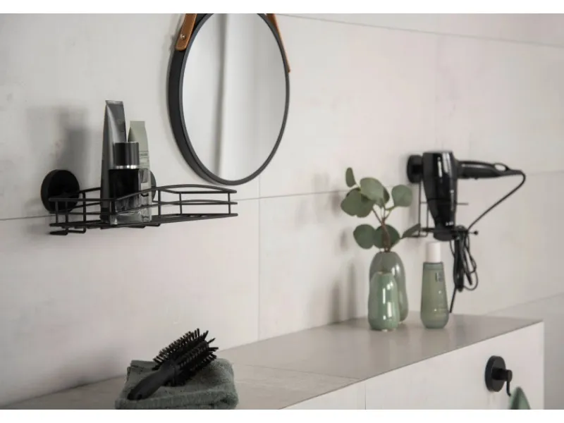 Online Wenko Wandablage Vacuum-Loc Schwarz