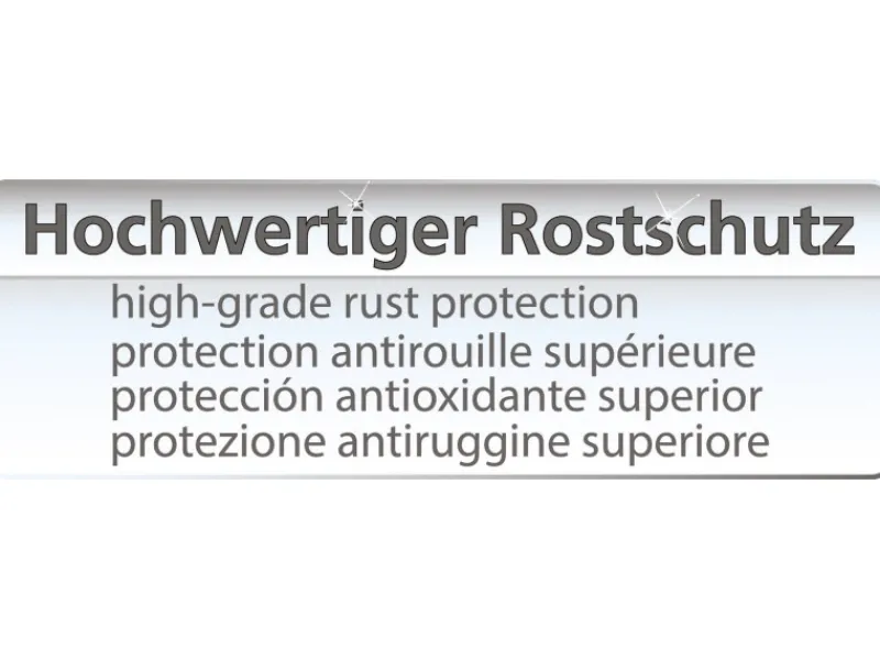 Wenko Wandregal Trestina Edelstahl 2 Etagen Schwarz