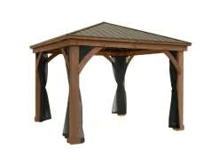 Discount Westmann Moskitonetz für Pavillon 300 cm x 225 cm 4er-Pack