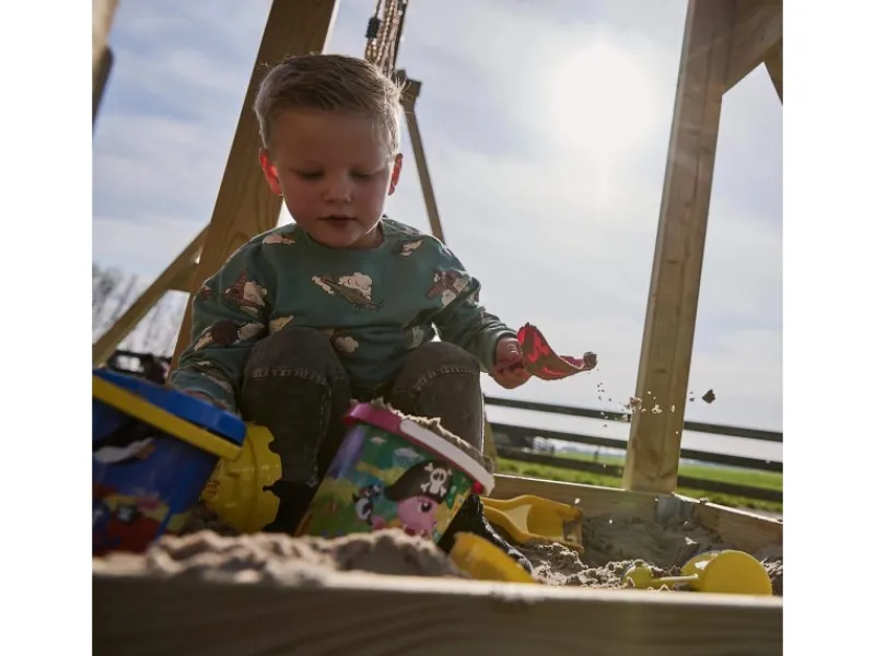 Wickey Sandkasten King Kong inkl. Deckel 195 x 195 cm