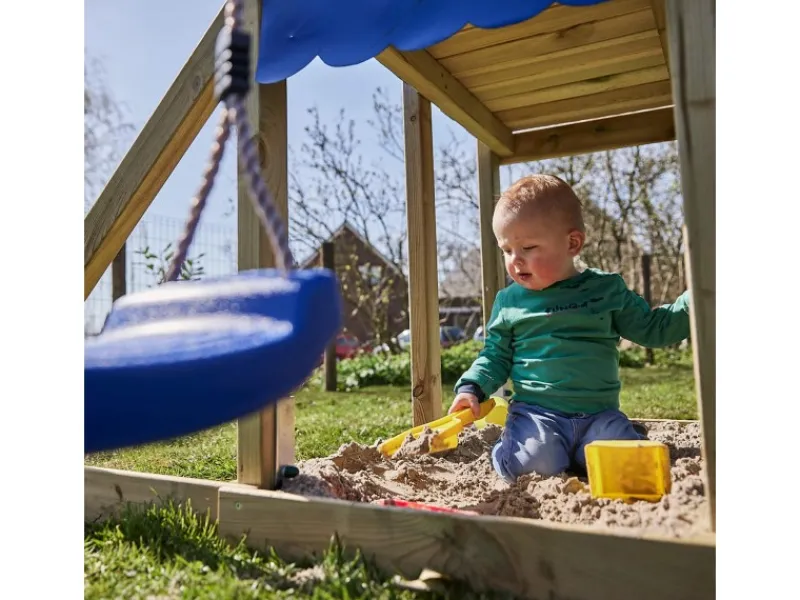 Wickey Sandkasten King Kong inkl. Deckel 195 x 195 cm