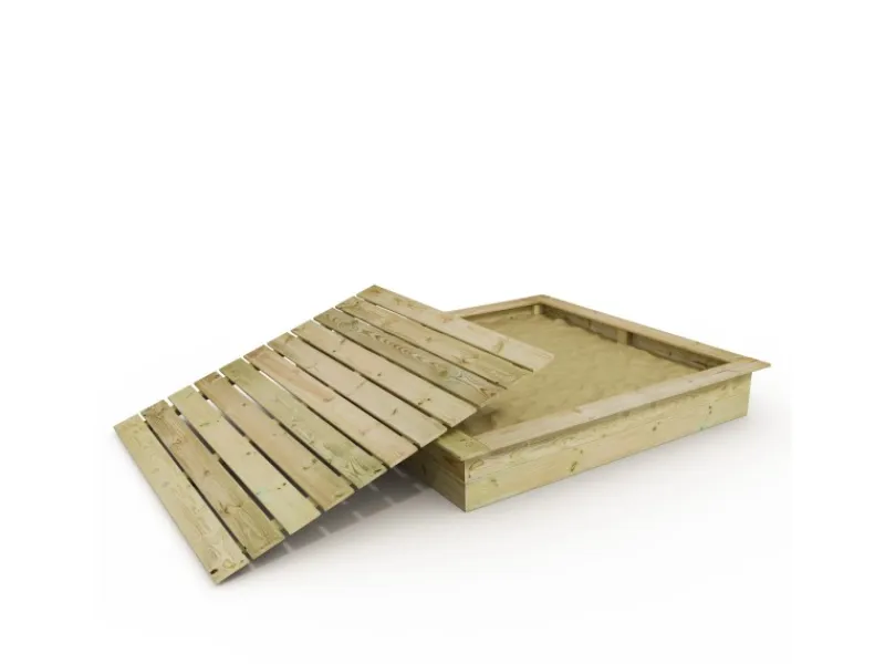 Wickey Sandkasten King Kong inkl. Deckel 195 x 195 cm