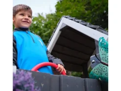 New Wickey Spielturm Smart Surf Klettergerüst mit Rutsche Pastellblau