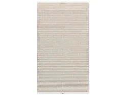 Hot Wohnidee Plissee mit 2 Bedienschienen 50 cm x 130 cm Beige
