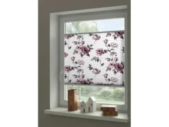 New Wohnidee Plissee mit 2 Bedienschienen 60 cm x 130 cm Rose
