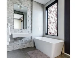 New Wohnidee Plissee mit 2 Bedienschienen 60 cm x 130 cm Rose