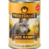 Hot Wolfsblut Hunde-Nassfutter Jack Rabbit Adult Kaninchen mit Süßkartoffeln 395 g