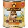 Hot Wolfsblut Hunde-Nassfutter Wide Plain Adult Pferd mit Süßkartoffeln 800 g