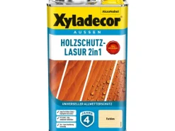 Outlet Xyladecor Holzschutz-Lasur 2in1 matt 2,5 l Transparent
