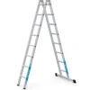 Zarges Mehrzweck-Klappleiter Combimaster X 2-teilig 2x8 Sprossen
