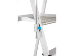 Zarges Plattformleiter ZAP Neo S mit Klappbarem Handlauf 3 Stufen