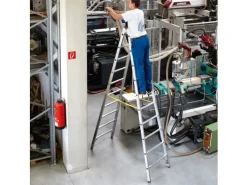 Zarges Sprossenstehleiter Coni B 2x7 Sprossen