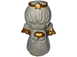 Outlet ZGM Betonfigur Gold-Engel