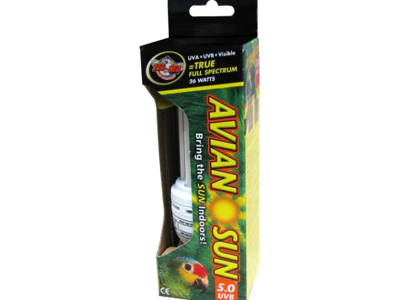 ZooMed Zoo Med Vogel-Lampe Avian Sun 5.0 Bird UVB Compact 26 W